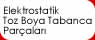 Elektrostatik Toz Boya Tabanca Parçaları